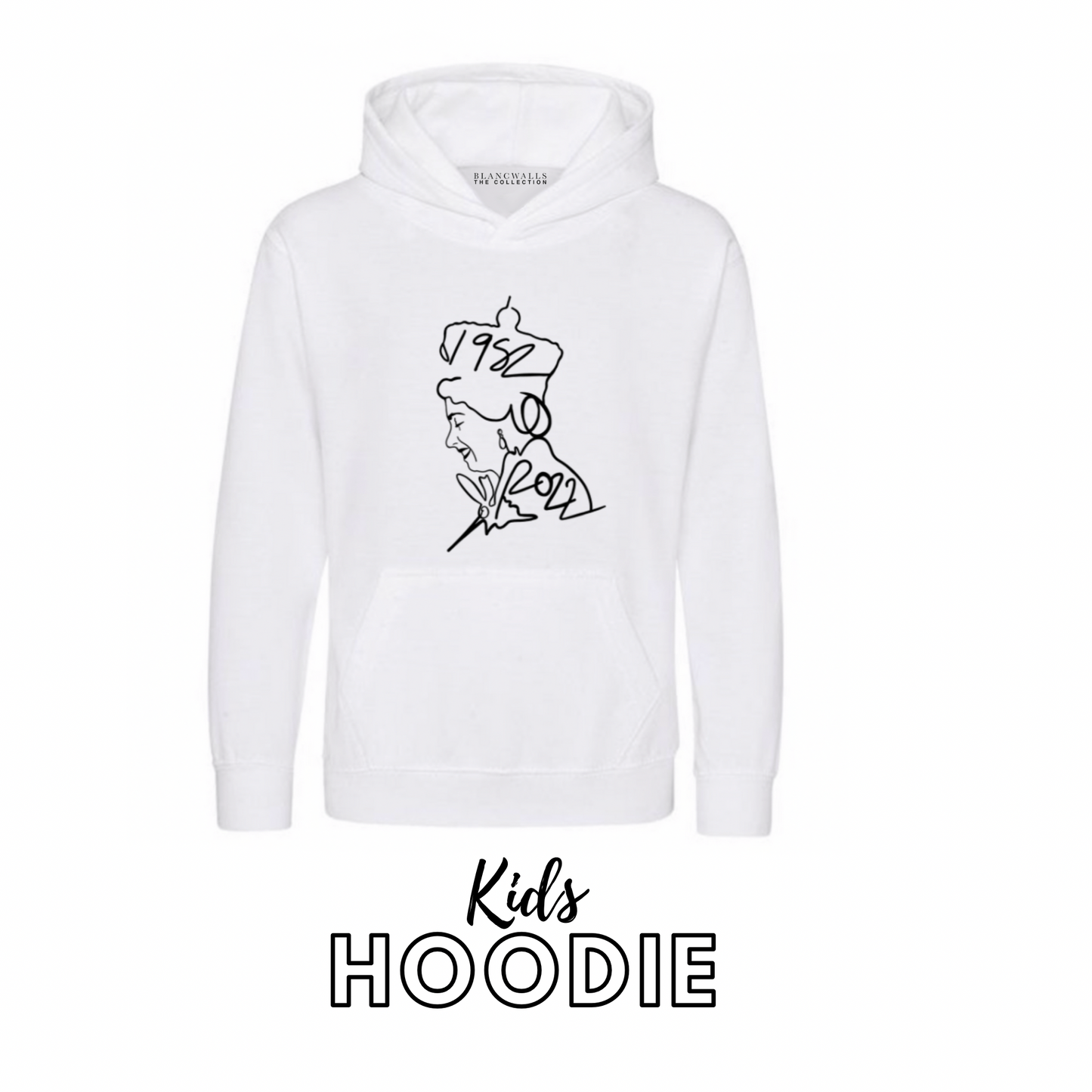 The Queen's Platinum jubilee - Kids Hoodies
