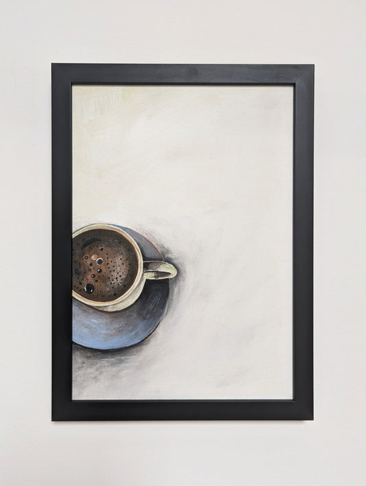 M O R N I N G - C O F F E E #T W O - FRAMED