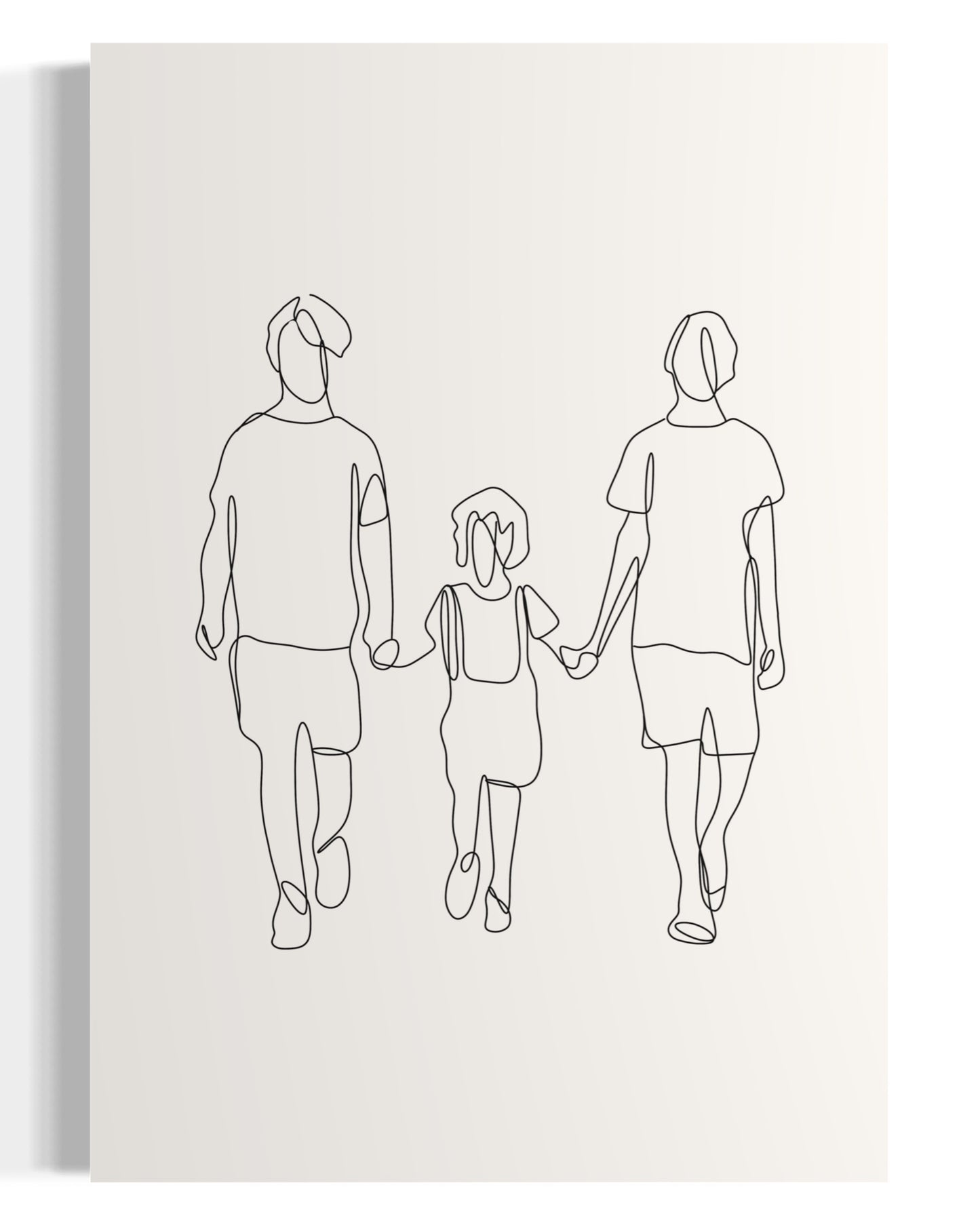 Bespoke Family Line Illustrations